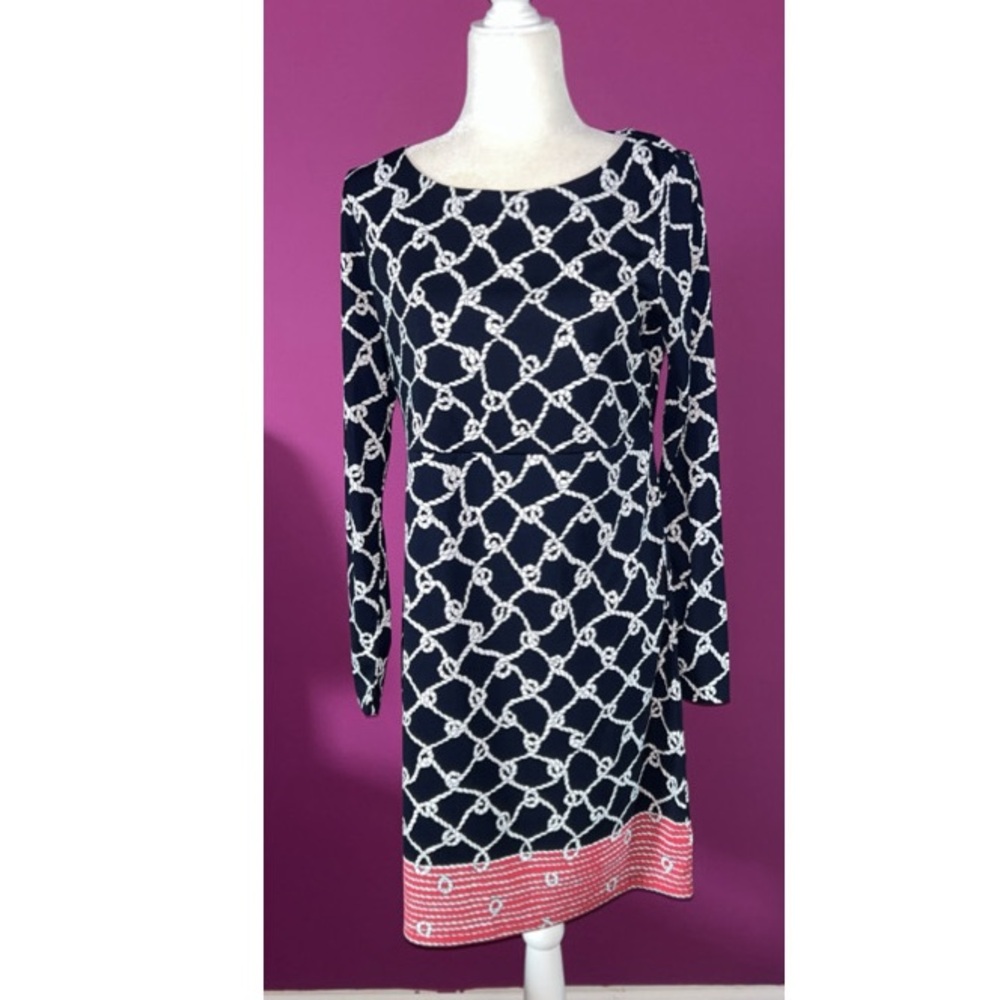 Long Sleeve Nautica Dress - Picture 3 of 4